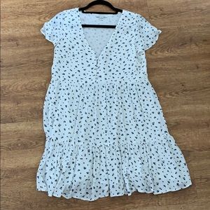 American Eagle floral sun dress